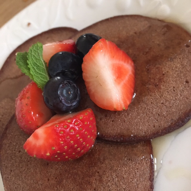 Choc Pancakes